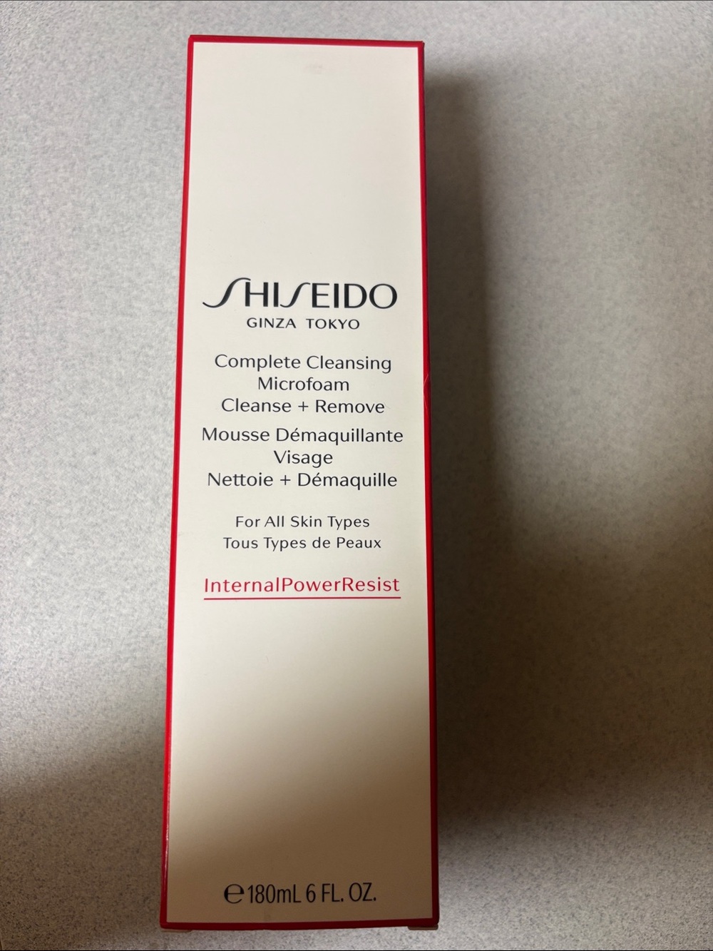 BNIB Shiseido Complete Cleansing Microfoam 6 fl oz